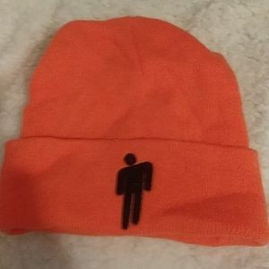 Billie Eilish Orange Slosh Beanie
